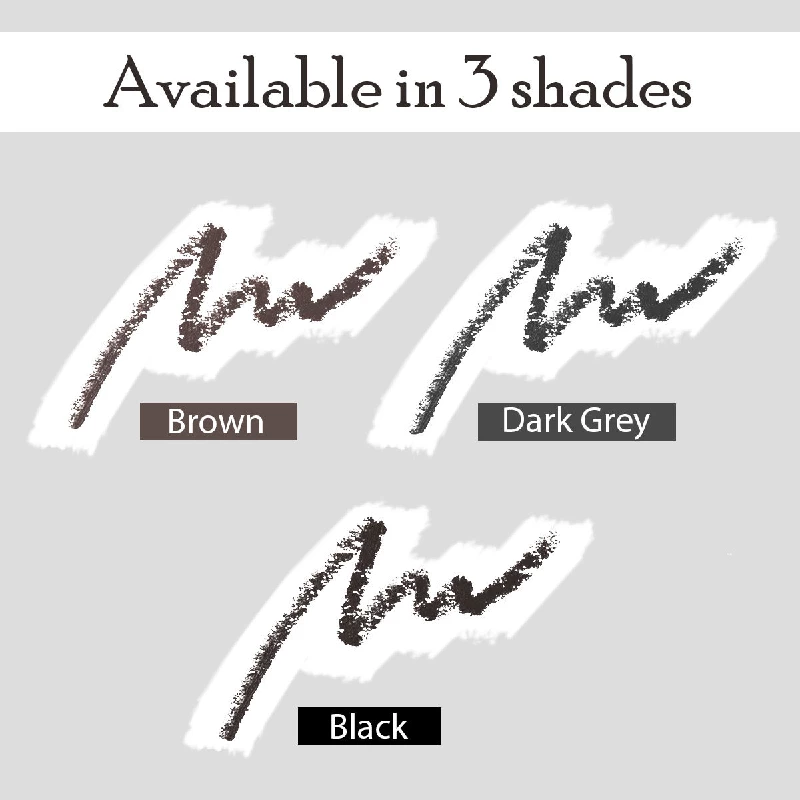 Insight Cosmetics Smudge Free Eyebrow Pencil, Brown-4.webp